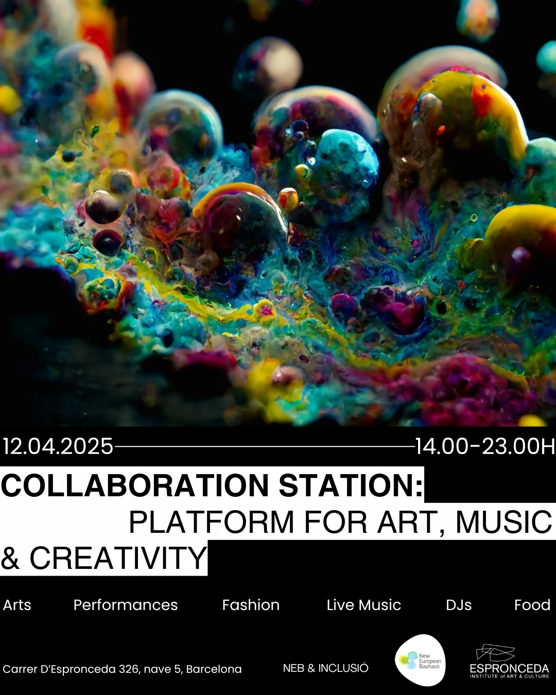 12.04.2025 – COLLABORATION STATION – Platform for Art, Music & Creativity