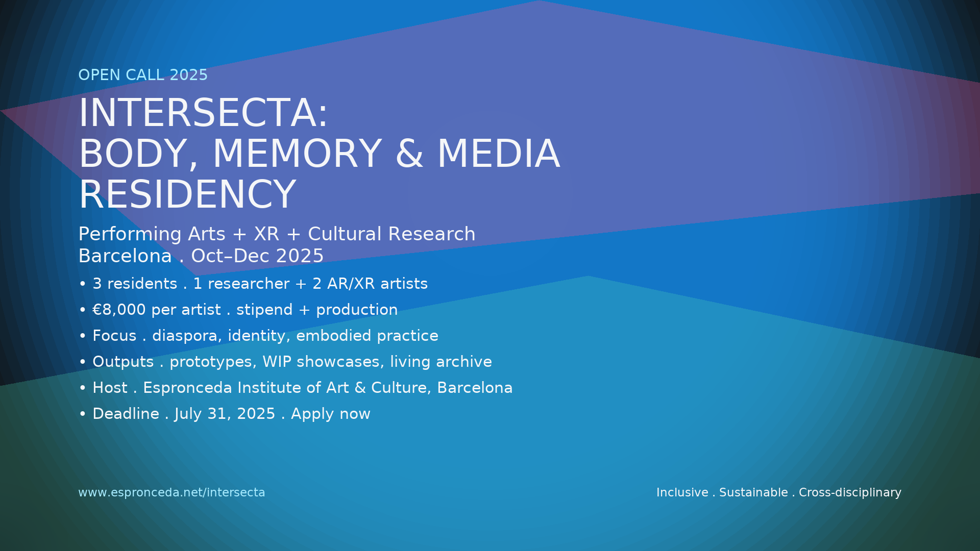 Opencall Intersecta 2025