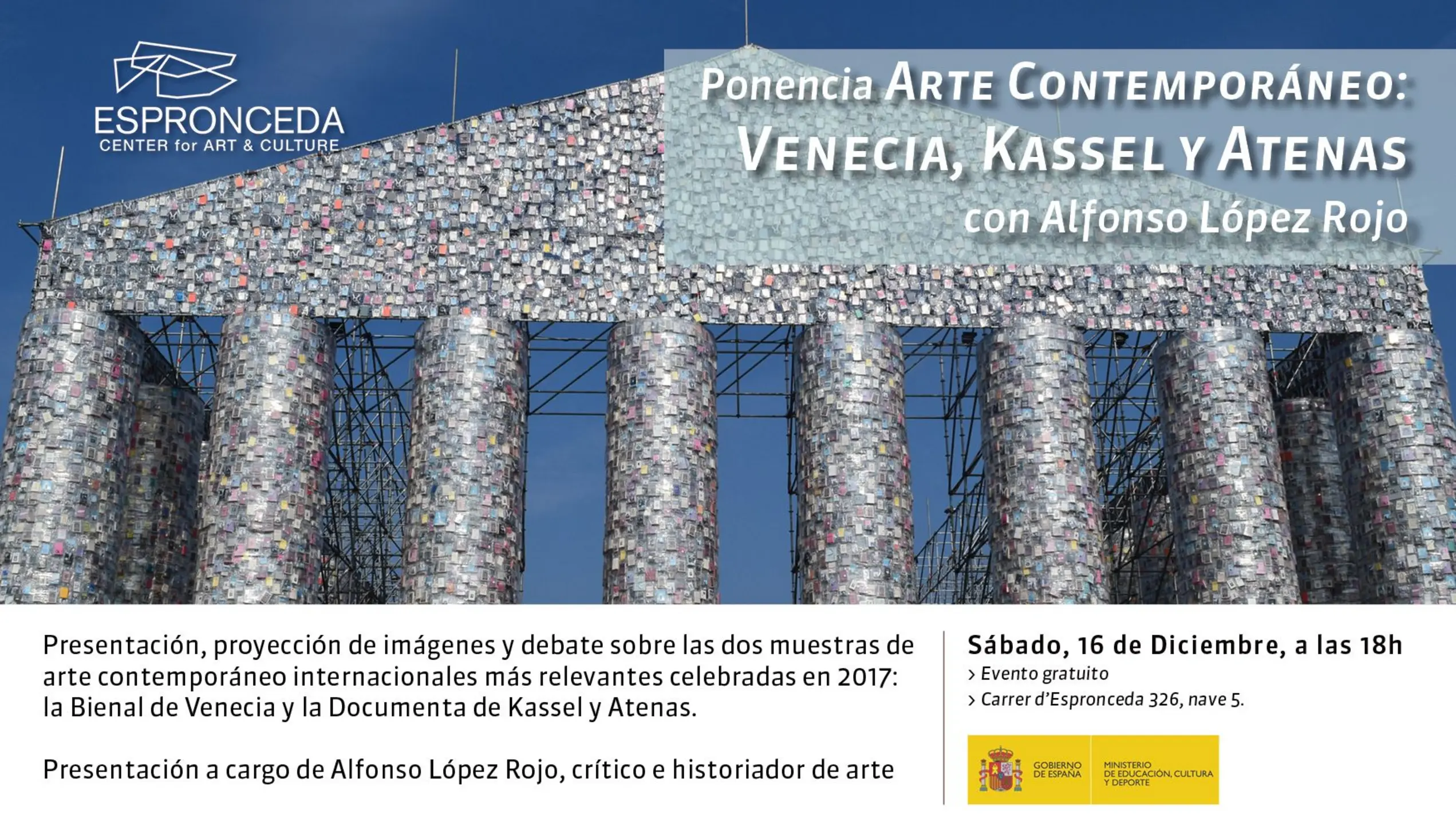 Cartel de la ponencia 