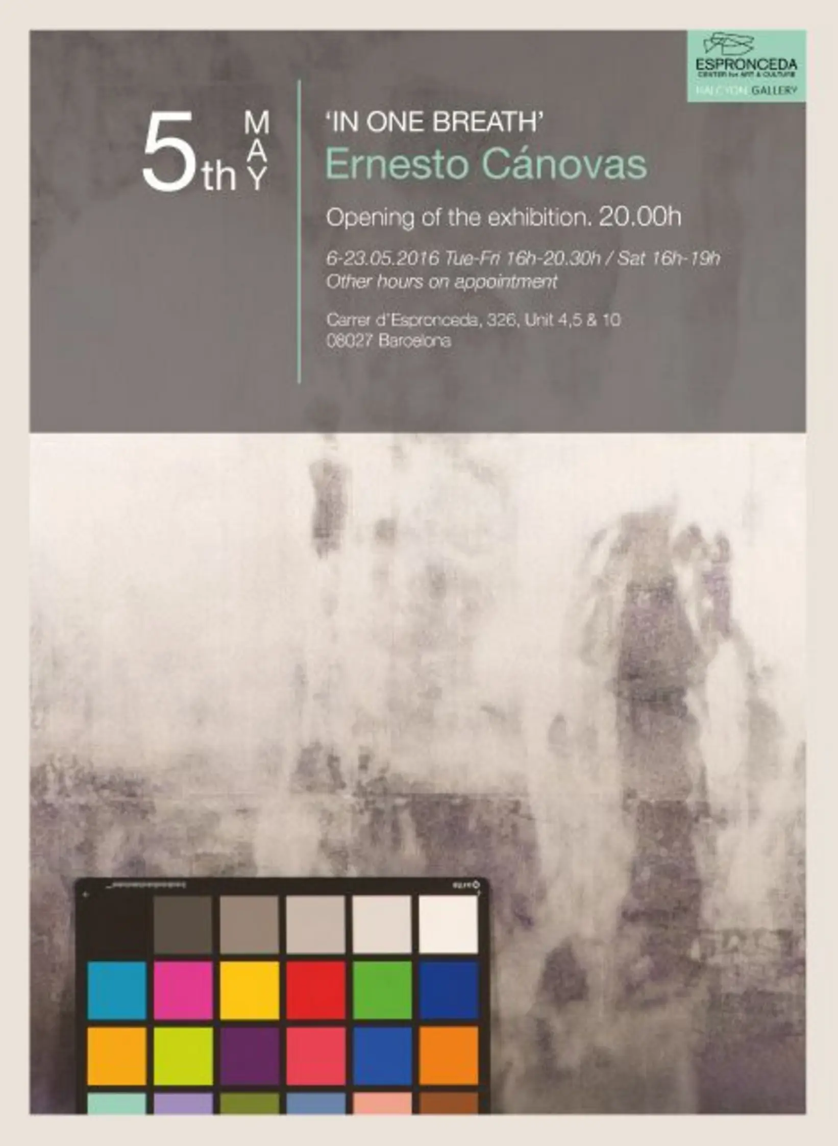Flyer of the exhibition 