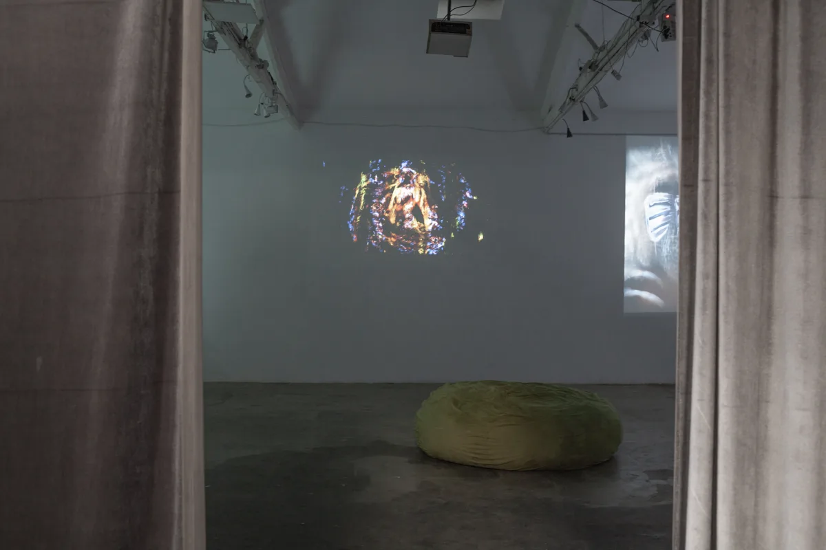 Installation view of the SIGIL collective exhibition by Immensiva 2022 at Espronceda Institute of Art and Culture, Barcelona