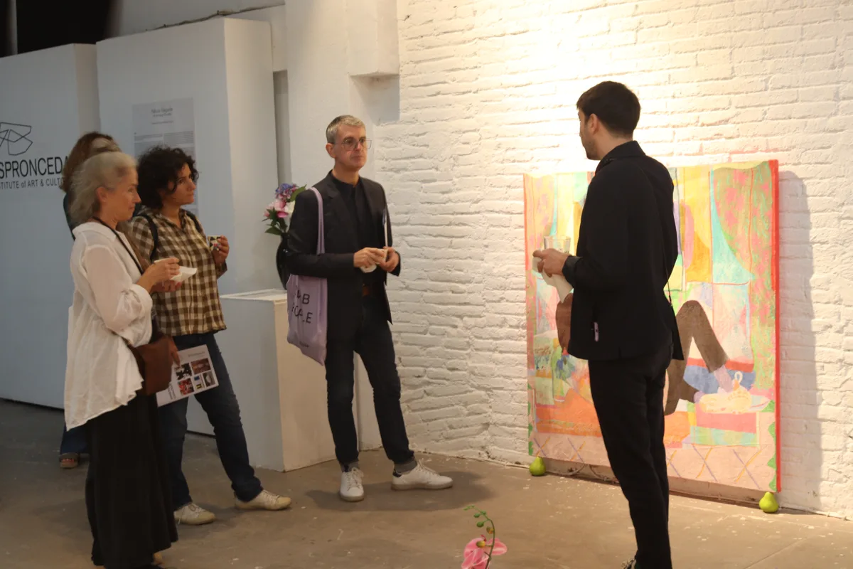 Breakfast for Art Collectors event at the Swab–Espronceda Art Prize 2022 in Barcelona, photo by Alessia Gervasone