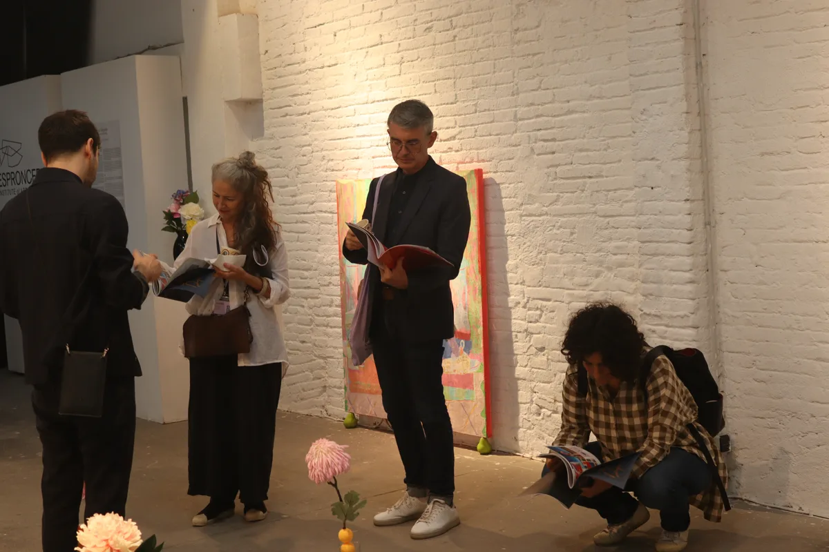 Breakfast for Art Collectors event at the Swab–Espronceda Art Prize 2022 in Barcelona, photo by Alessia Gervasone