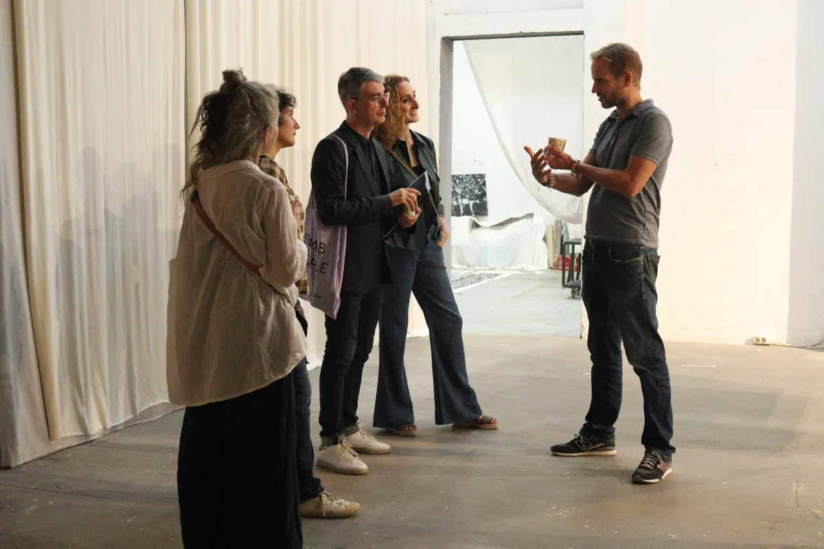 Breakfast for Art Collectors event at the Swab–Espronceda Art Prize 2022 in Barcelona, photo by Alessia Gervasone