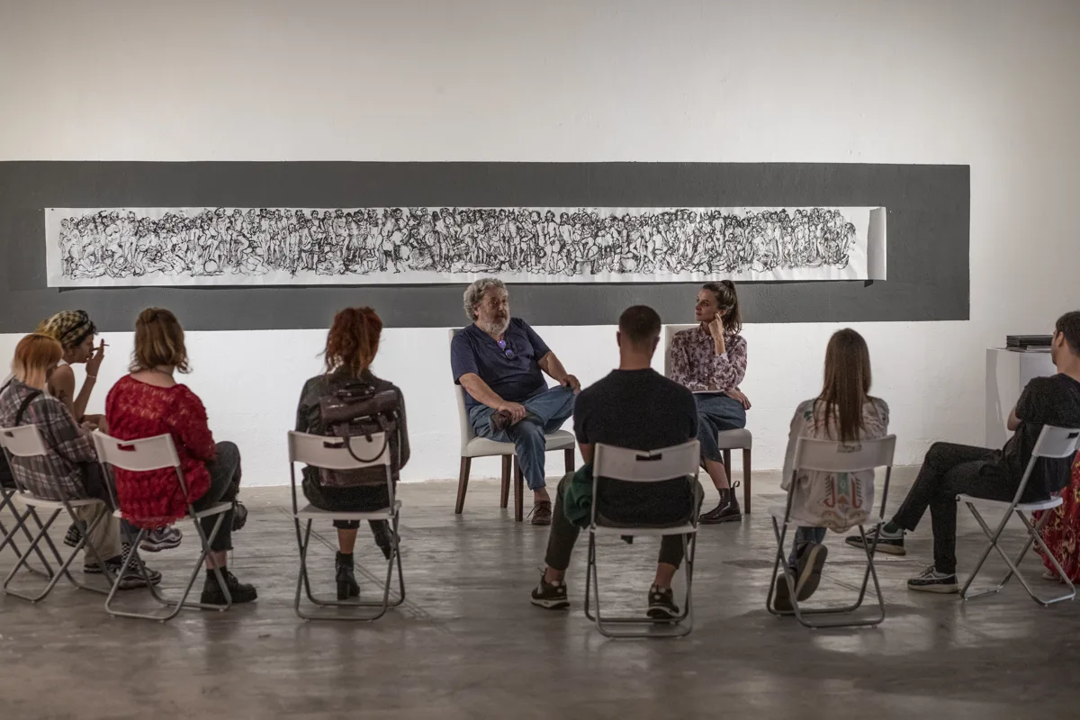 Opening night of the Swab–Espronceda Art Prize 2022 at Espronceda Barcelona, photo by Vitor Schietti