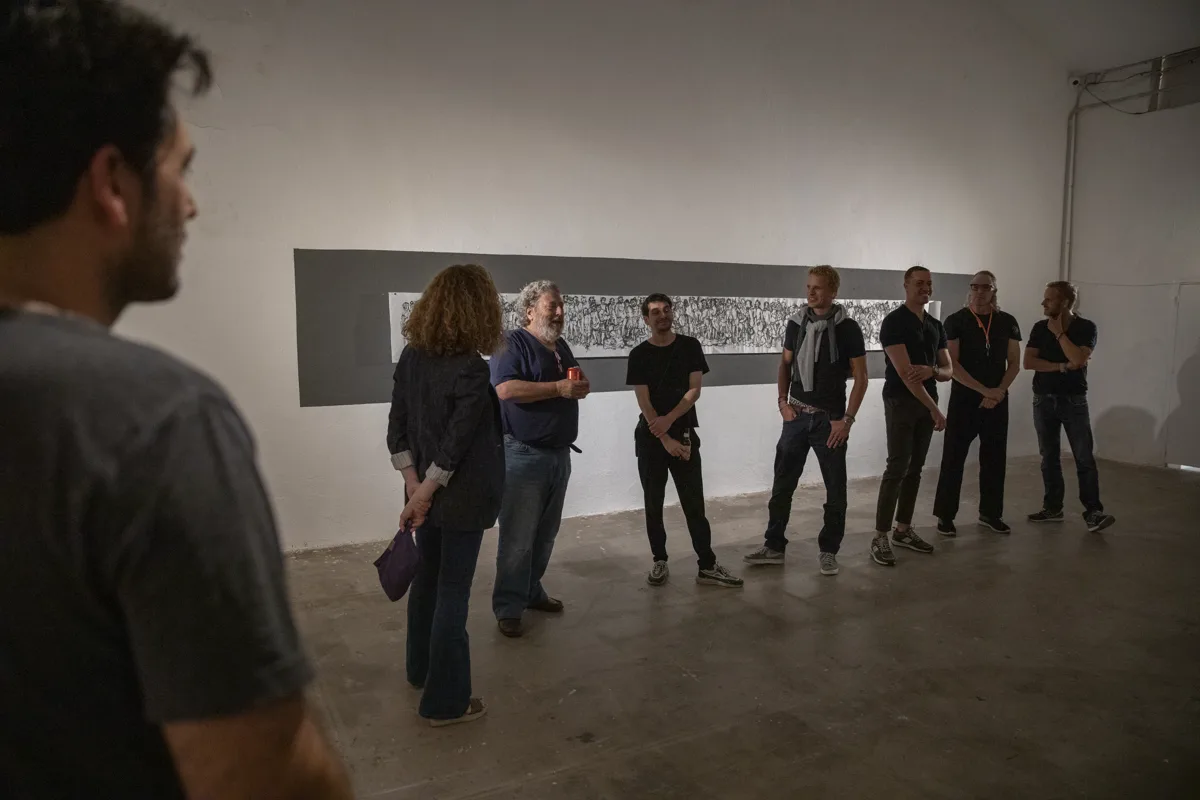 Opening night of the Swab–Espronceda Art Prize 2022 at Espronceda Barcelona, photo by Vitor Schietti