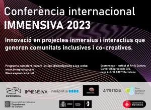 CONFERÈNCIA INTERNACIONAL IMMENSIVA