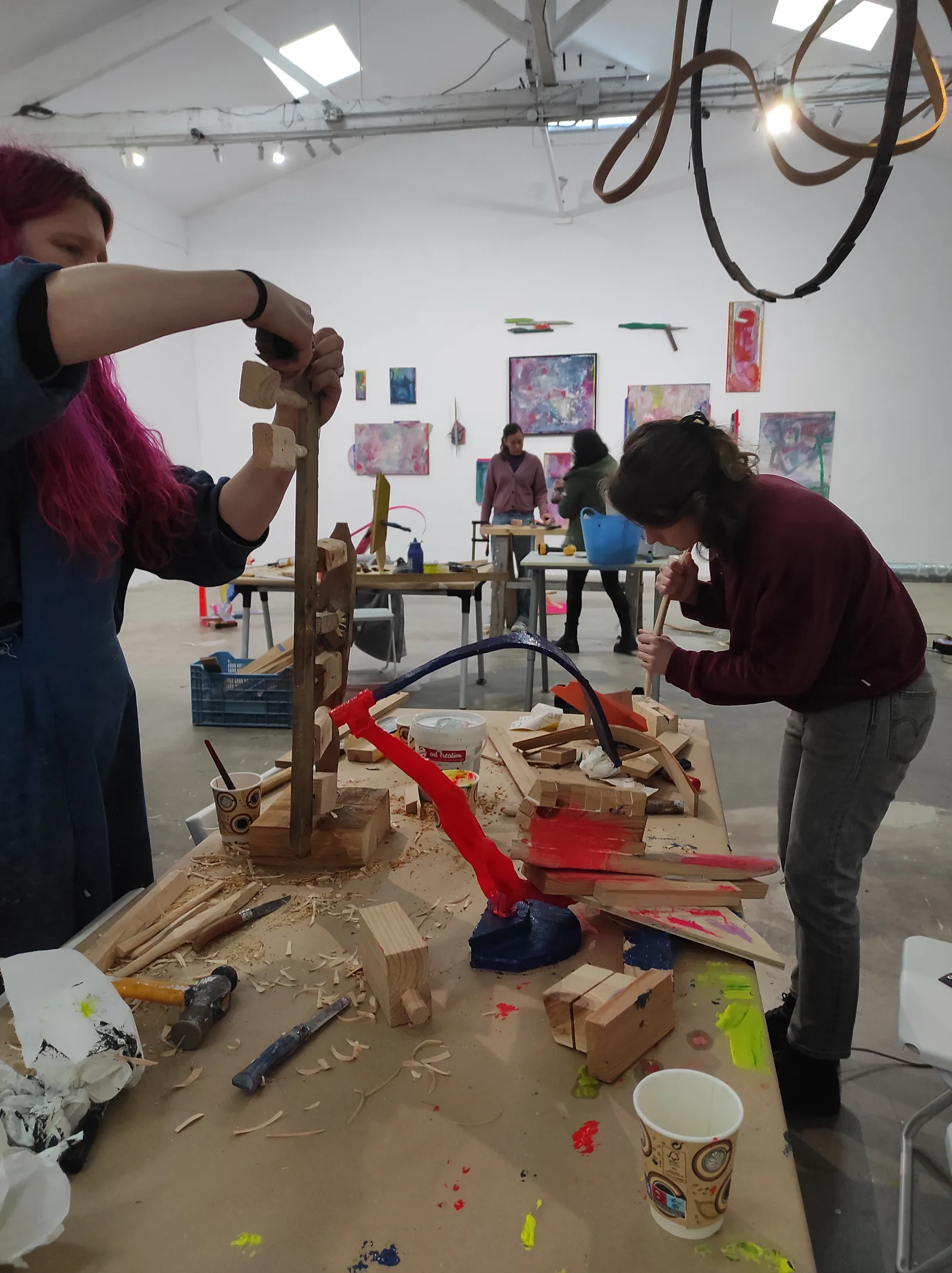 CRAFTWORK 4.0 ALL Workshop: Wood, Paint & Living Forms en Espronceda