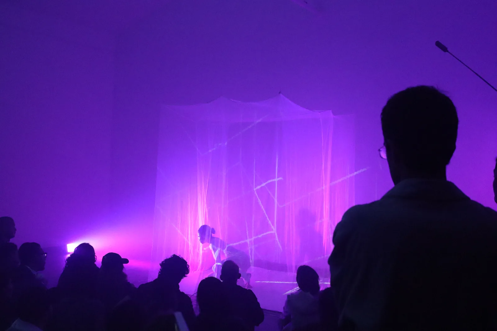 EXUVIA, instalación performativa en Espronceda