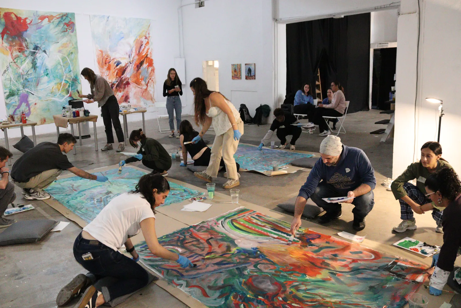 From Pigment to Work en Espronceda
