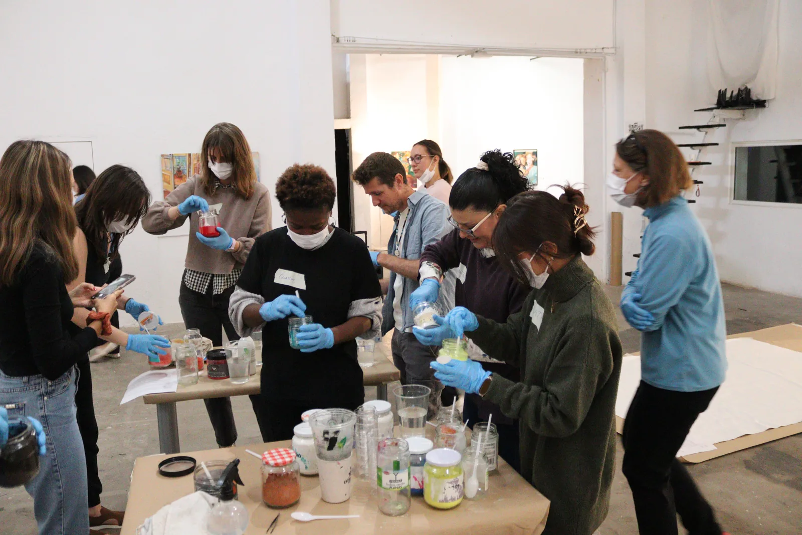 From Pigment to Work en Espronceda