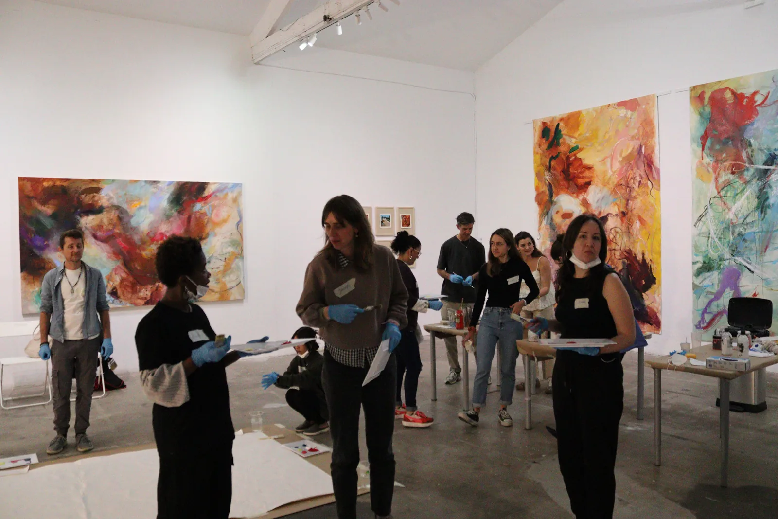 From Pigment to Work en Espronceda