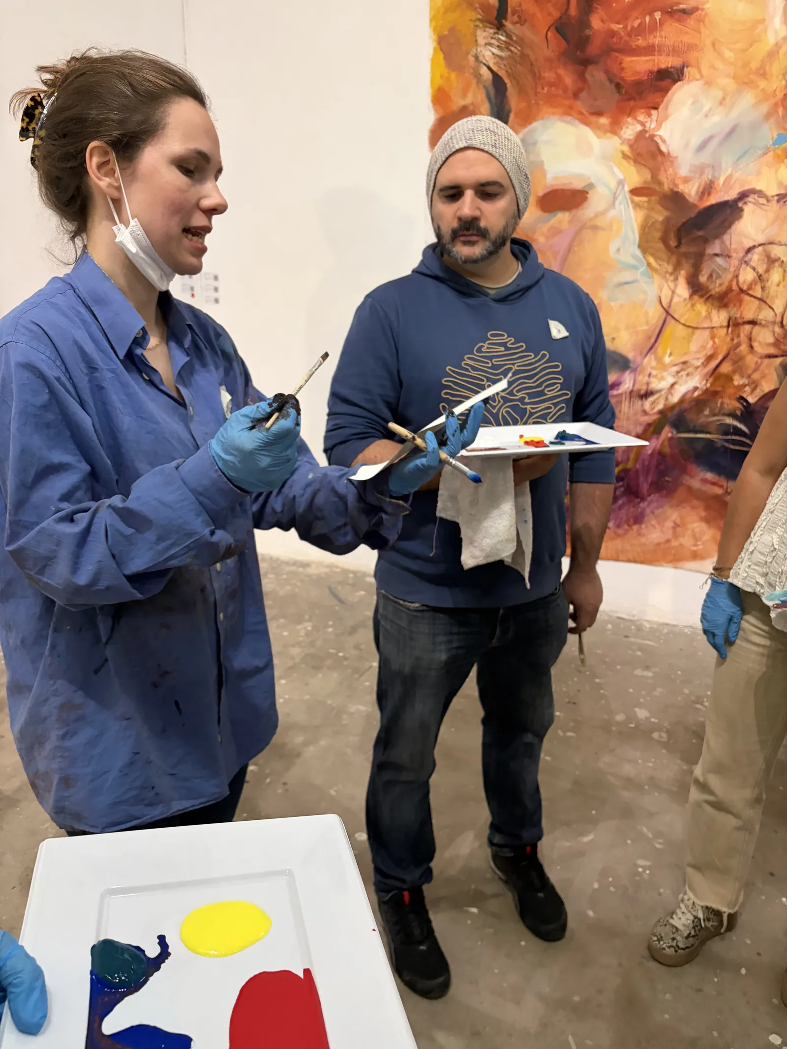 From Pigment to Work en Espronceda