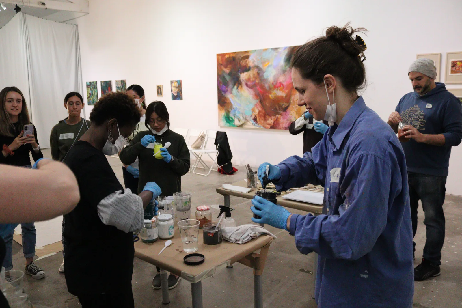 From Pigment to Work en Espronceda