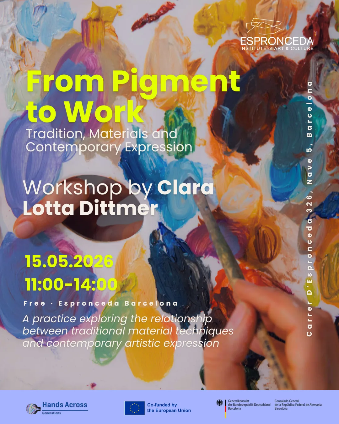 From Pigment to Work: Tradition, Materials and Contemporary Expression