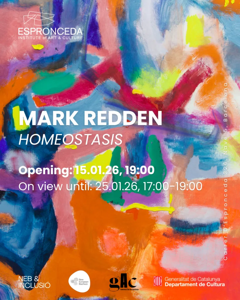 HOMEOSTASIS – Solo exhibition by Mark Redden