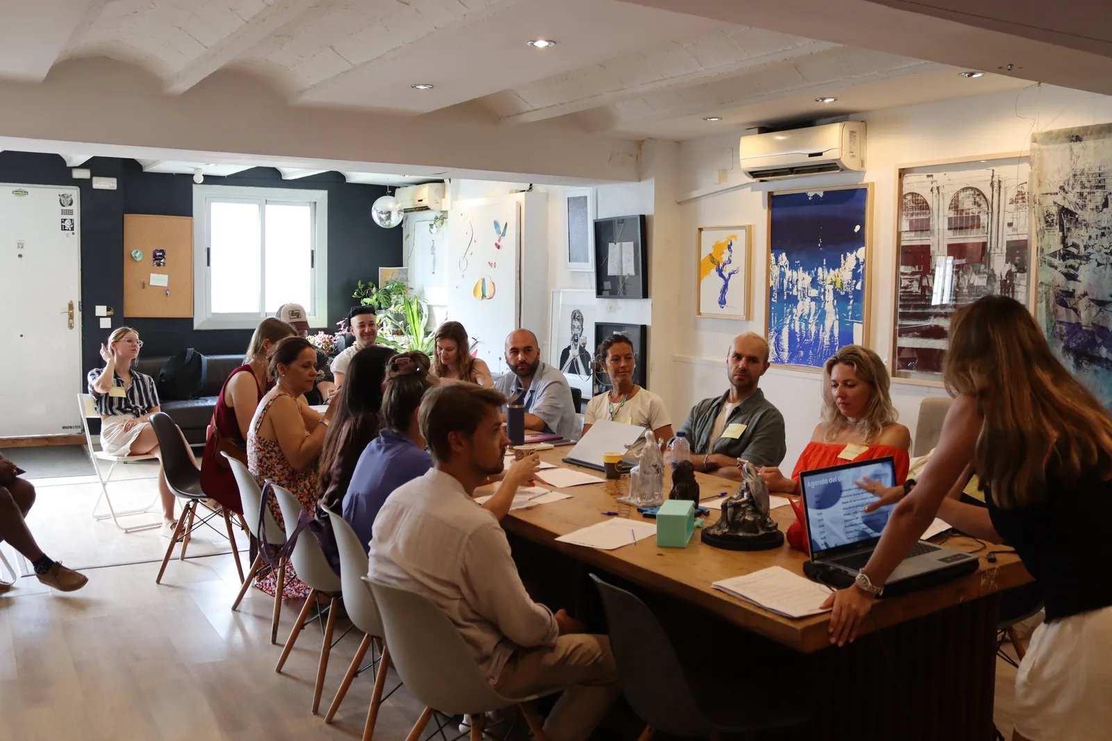 Taller de innovación: artesanía circular e impresión 3D en Espronceda