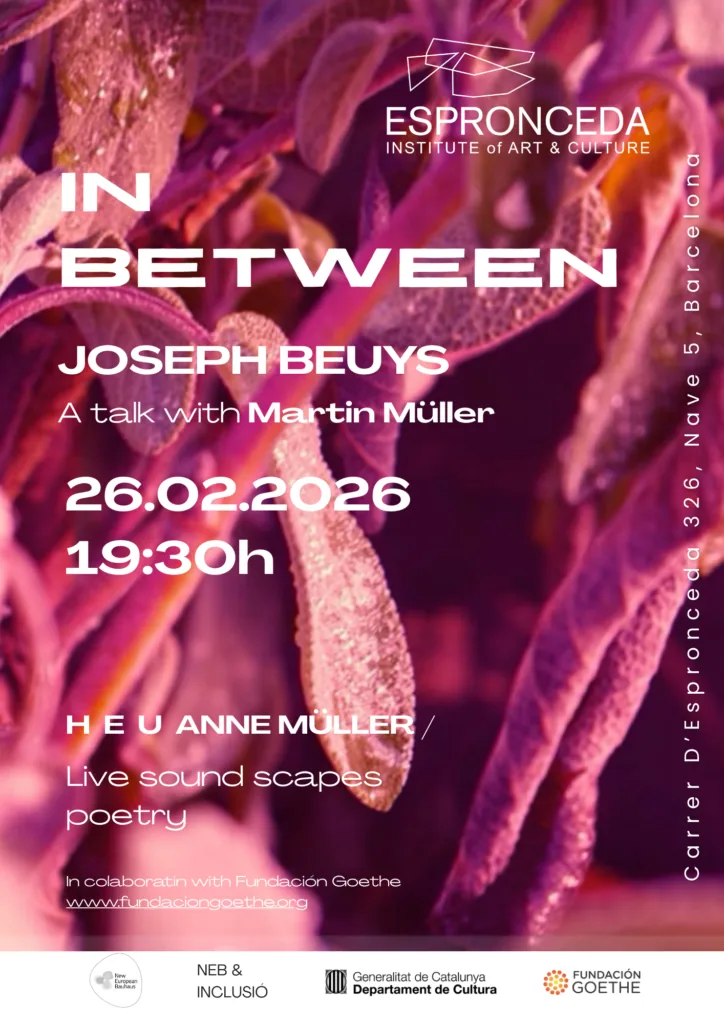 “In Between” – Joseph Beuys: A talk with Martin Müller