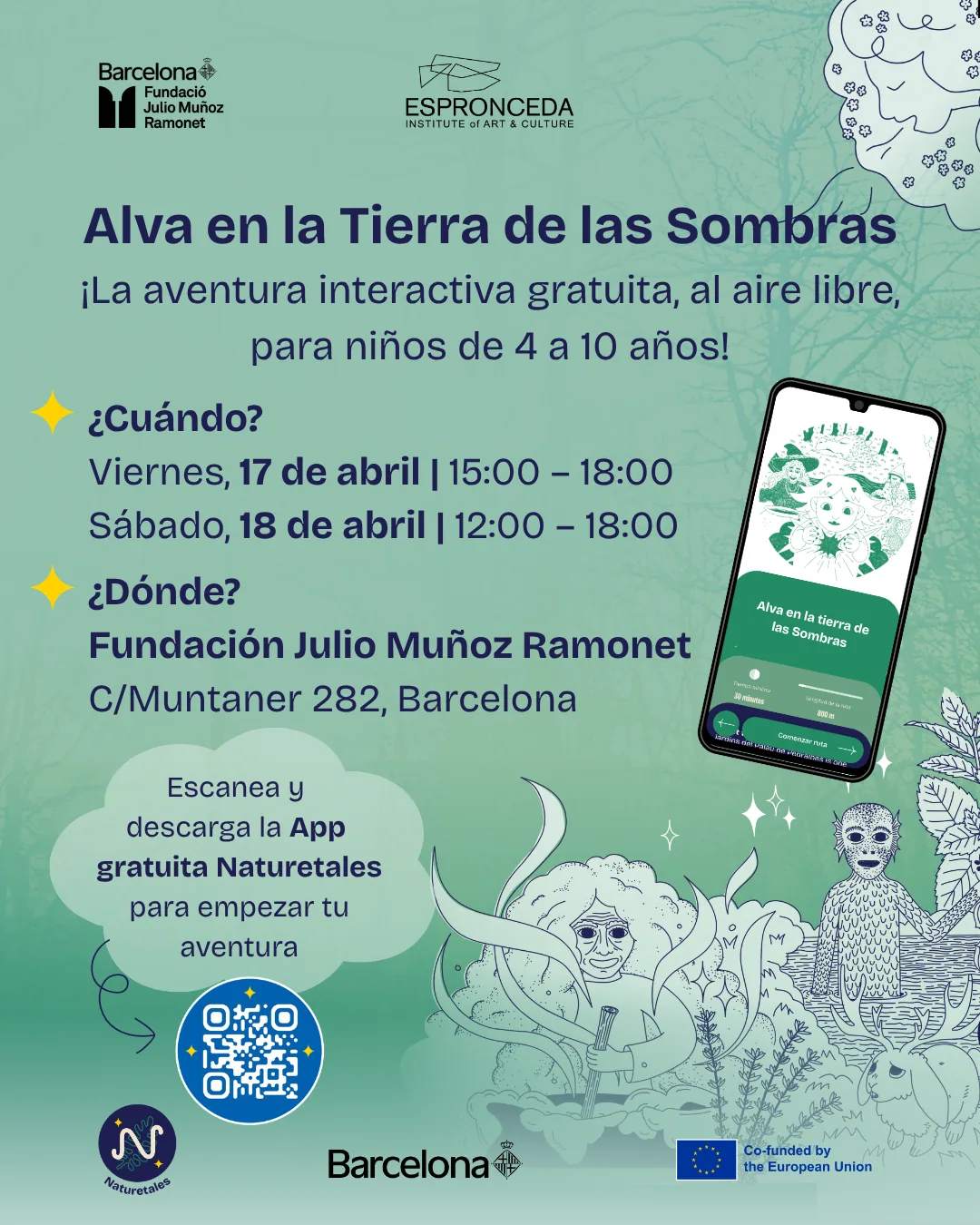 Naturetales Live Comes to Barcelona: A Magical Adventure for Families at the Muñoz Ramonet Foundation