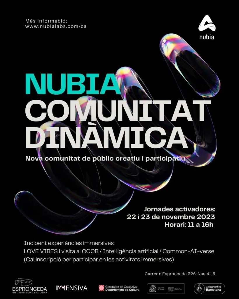 NUBIA COMUNITAT DINÀMICA, 22 i 23 de novembre 2023