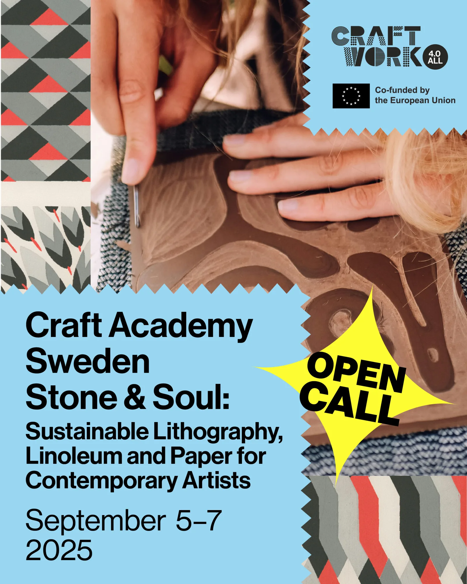 OPEN CALL: CRAFTWORK Academy in Sweden