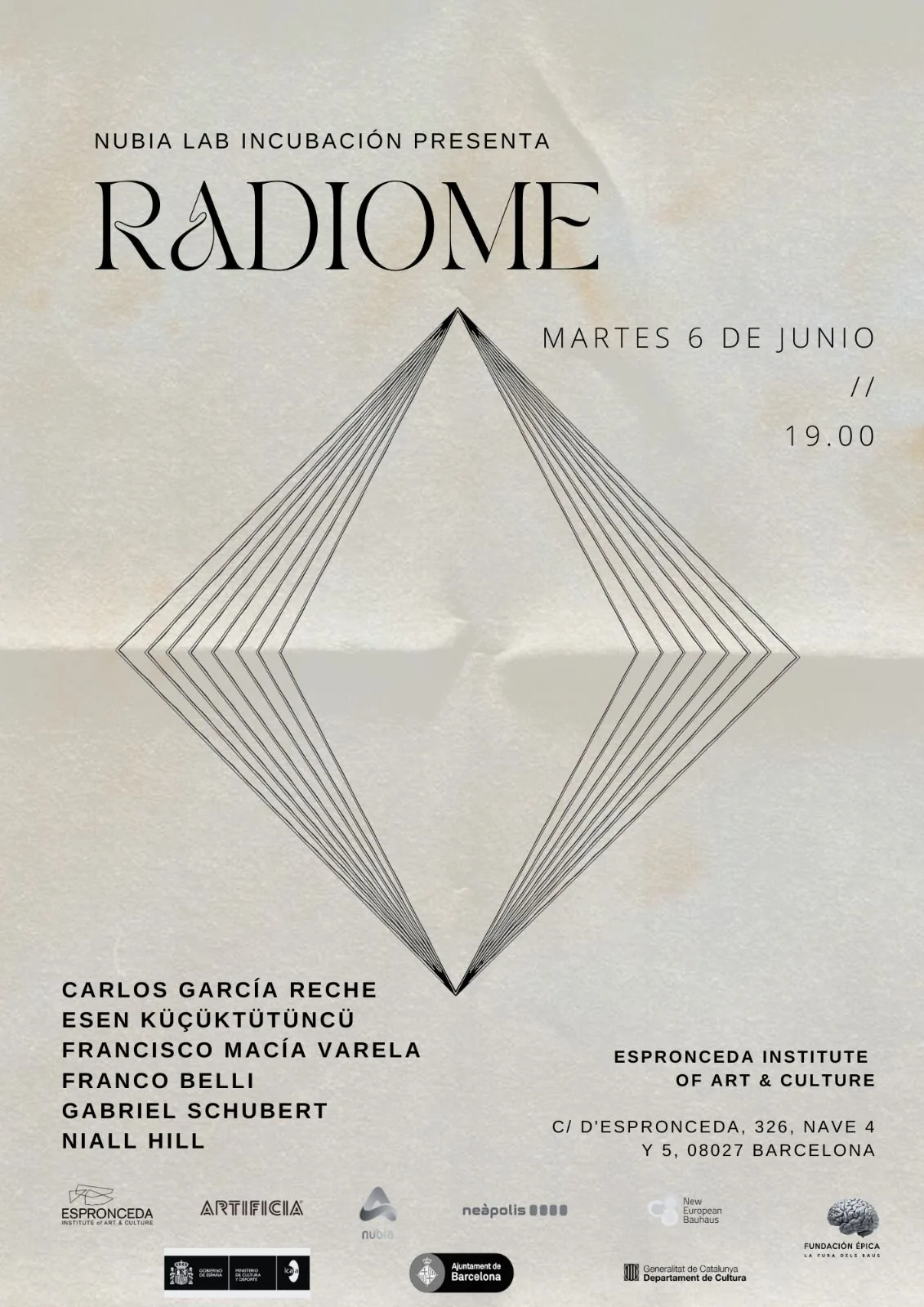 RADIOME, 6th of June – 19h