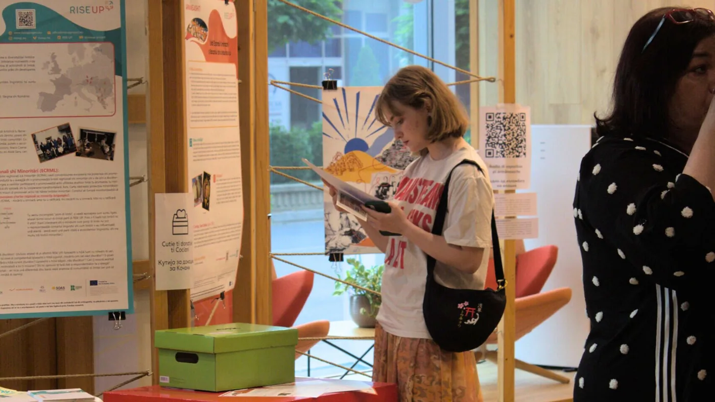 RISE UP Travelling Exhibition at Europe House Skopje