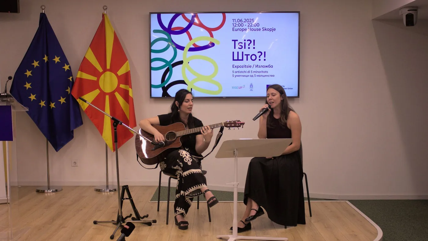 RISE UP Travelling Exhibition at Europe House Skopje