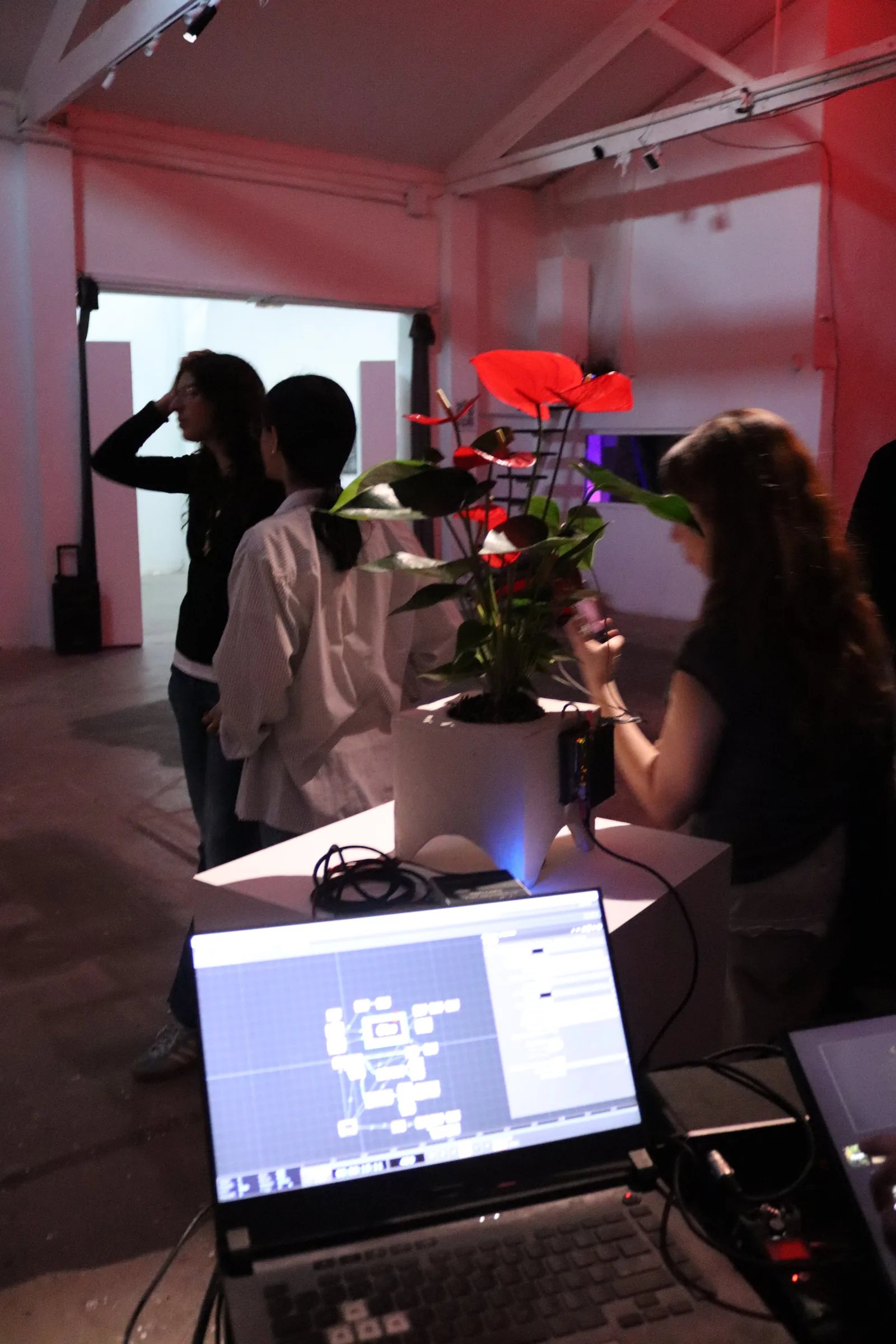 Simbiòtica, performance e instalación audiovisual de Pol Ros en Espronceda