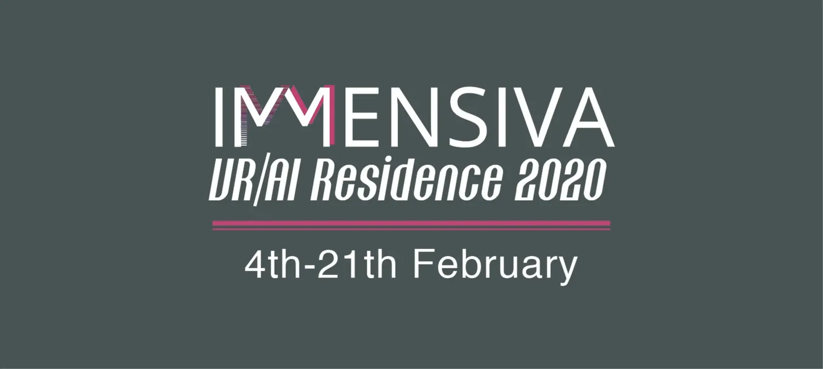 VR/AI Residency 2020: Opening and Programme