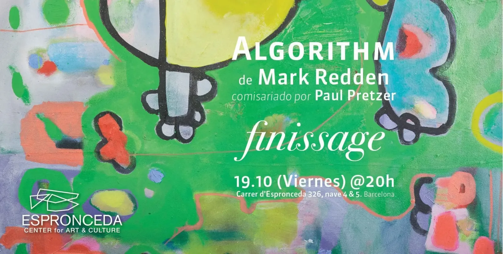 Algorithm Finissage by Mark Redden